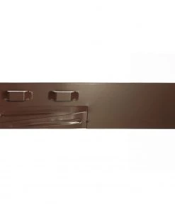 COL-MET 4-ft Brown Powder Coat Steel Landscape Edging Section