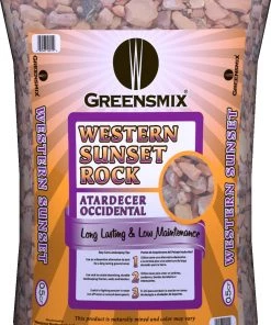 Greensmix Landscaping Rock 0.5-cu ft Western Sunset Garden Rock