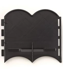 Greenscapes 40-Pack 20-ft Black Plastic Landscape Edging Section