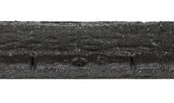 Rubberific 4-ft Black Rubber Landscape Edging Section