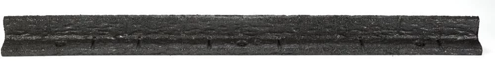 Rubberific 4-ft Black Rubber Landscape Edging Section 1 Rubberific 4-ft Black Rubber Landscape Edging Section