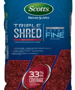 Scotts Nature Scapes Triple Shred 1.5-cu ft Red Mulch