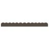 Multy Home Landscape Garden Borders 3.9-ft Terracotta Rubber Landscape Edging Section