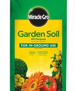 Miracle-Gro Soil & Soil Amendments All Purpose for In-Ground Use 2-cu ft Garden Soil
