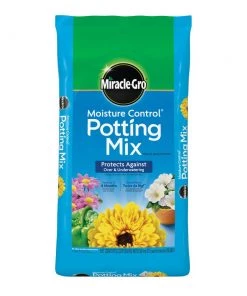 Miracle-Gro Soil & Soil Amendments Moisture Control 50-Quart Potting Soil Mix