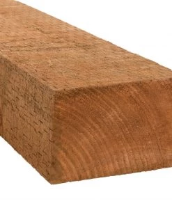 Severe Weather Edging 3.75-in x 5.75-in x 8-ft Pressure Treated Landscape Timber