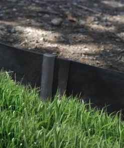 EasyFlex Pound-In Landshark 20-ft Black Plastic Landscape Edging Roll -Cheap Landscaping Store 09549120