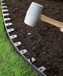 EasyFlex 20-ft Black Plastic Landscape Edging Roll -Cheap Landscaping Store 09549155