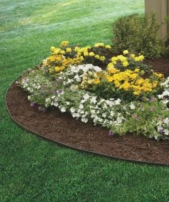 EasyFlex 100-ft Black Plastic Landscape Edging Roll -Cheap Landscaping Store 09779559