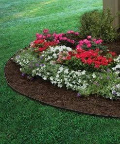 EasyFlex Pound-In Landshark 20-ft Black Plastic Landscape Edging Roll -Cheap Landscaping Store 09779561