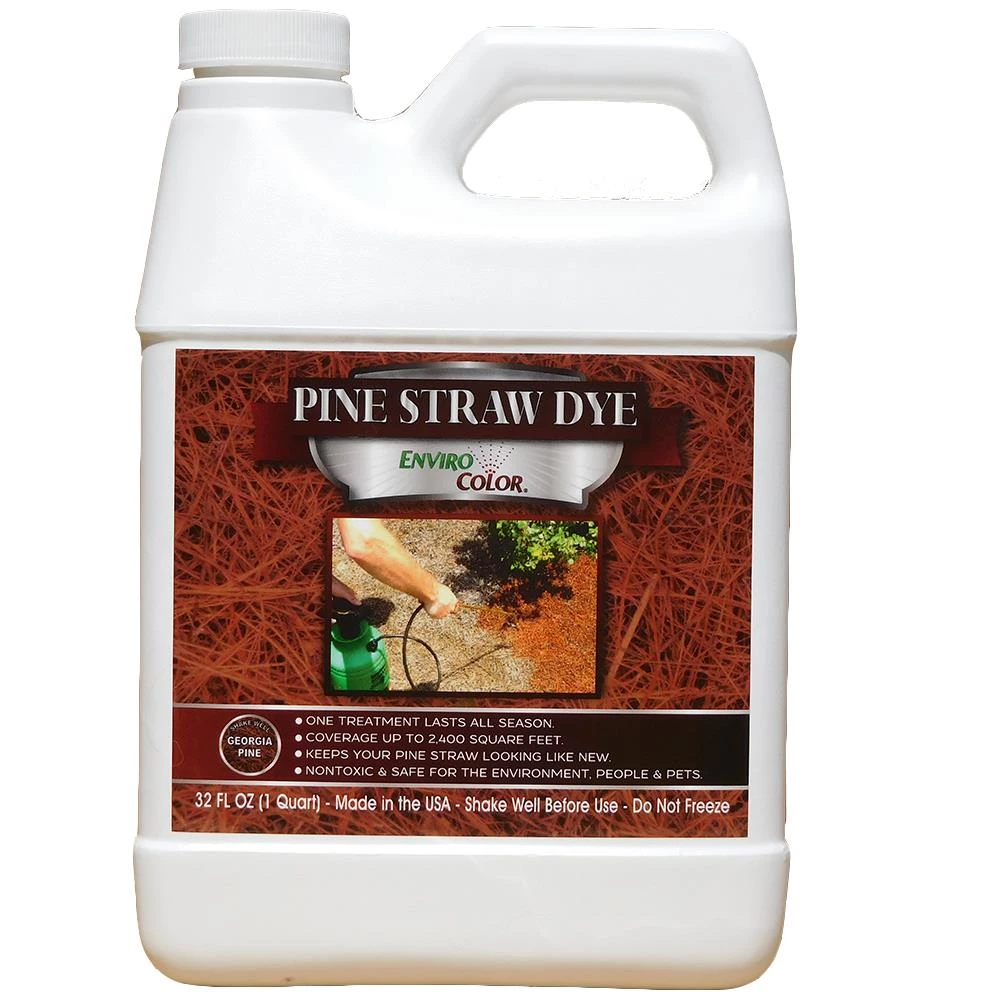 EnviroColor Mulch Georgia Pine Straw Dye Concentrated 1 EnviroColor Mulch Georgia Pine Straw Dye Concentrated