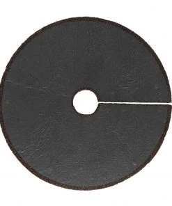 Rubberific Mulch Brown Recycled Rubber Rubber 24-in Tree Ring -Cheap Landscaping Store 10252224 scaled