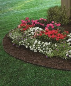 EasyFlex 240-ft Black Plastic Landscape Edging Roll -Cheap Landscaping Store 11270393