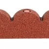 Rubberific 4-ft Red Rubber Landscape Edging Section