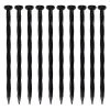 EasyFlex 10-Pack 8-in Black Plastic Edging Stake
