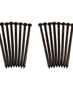 Expert Edge Edging 16-Pack 8.5-in Black Plastic Paver Spike