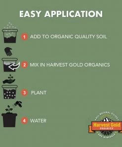 Harvest Gold Organics Soil & Soil Amendments Premium Soil Conditioner Organic Provides Organic Nutrients -Cheap Landscaping Store 12097053