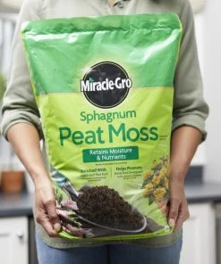 Miracle-Gro Soil & Soil Amendments Moisture Control Peat Moss Moisture Control -Cheap Landscaping Store 12190880