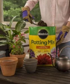 Miracle-Gro Soil & Soil Amendments All Purpose 25-Quart Potting Soil Mix 11 Miracle-Gro Soil & Soil Amendments All Purpose 25-Quart Potting Soil Mix -Cheap Landscaping Store 12477366