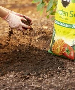 Miracle-Gro Soil & Soil Amendments All Purpose for In-Ground Use 2-cu ft Garden Soil -Cheap Landscaping Store 15348247