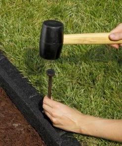 Rubberific 4-ft Black Rubber Landscape Edging Section 20 Rubberific 4-ft Black Rubber Landscape Edging Section -Cheap Landscaping Store 15926961