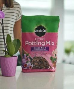Miracle-Gro Soil & Soil Amendments Orchid 8-Quart Potting Soil Mix 11 Miracle-Gro Soil & Soil Amendments Orchid 8-Quart Potting Soil Mix -Cheap Landscaping Store 16804202