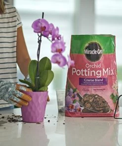 Miracle-Gro Soil & Soil Amendments Orchid 8-Quart Potting Soil Mix 14 Miracle-Gro Soil & Soil Amendments Orchid 8-Quart Potting Soil Mix -Cheap Landscaping Store 16804205