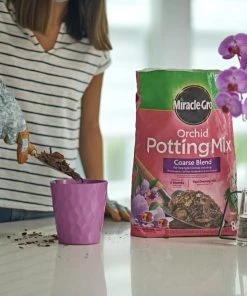 Miracle-Gro Soil & Soil Amendments Orchid 8-Quart Potting Soil Mix 12 Miracle-Gro Soil & Soil Amendments Orchid 8-Quart Potting Soil Mix -Cheap Landscaping Store 16804206