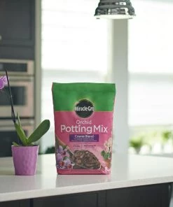 Miracle-Gro Soil & Soil Amendments Orchid 8-Quart Potting Soil Mix 10 Miracle-Gro Soil & Soil Amendments Orchid 8-Quart Potting Soil Mix -Cheap Landscaping Store 16804208