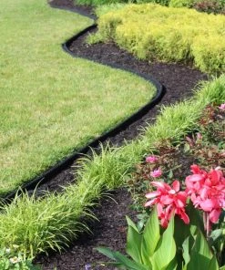 Rubberific 4-ft Black Rubber Landscape Edging Section 23 Rubberific 4-ft Black Rubber Landscape Edging Section -Cheap Landscaping Store 42245088