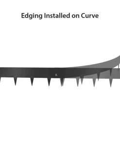 IRONRIDGE 5-Pack Black Landscape edging section -Cheap Landscaping Store 42352153