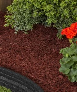 Rubberific 0.8-cu ft Red Rubber Mulch -Cheap Landscaping Store 42357319