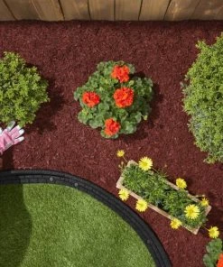 Rubberific 0.8-cu ft Red Rubber Mulch -Cheap Landscaping Store 42691919