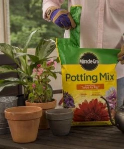 Miracle-Gro Soil & Soil Amendments Potting Mix Bundle 8-Quart Potting Soil Mix -Cheap Landscaping Store 44004197
